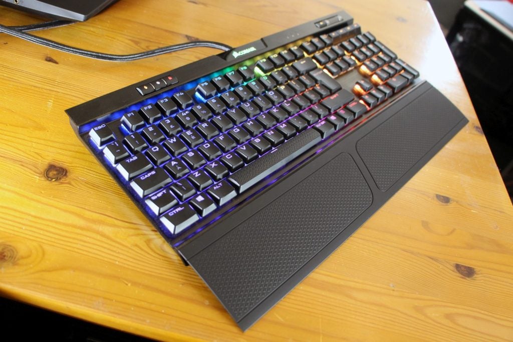 Corsair K70 Rapidfire RGB MK.2 Low Profile - best gaming keyboard