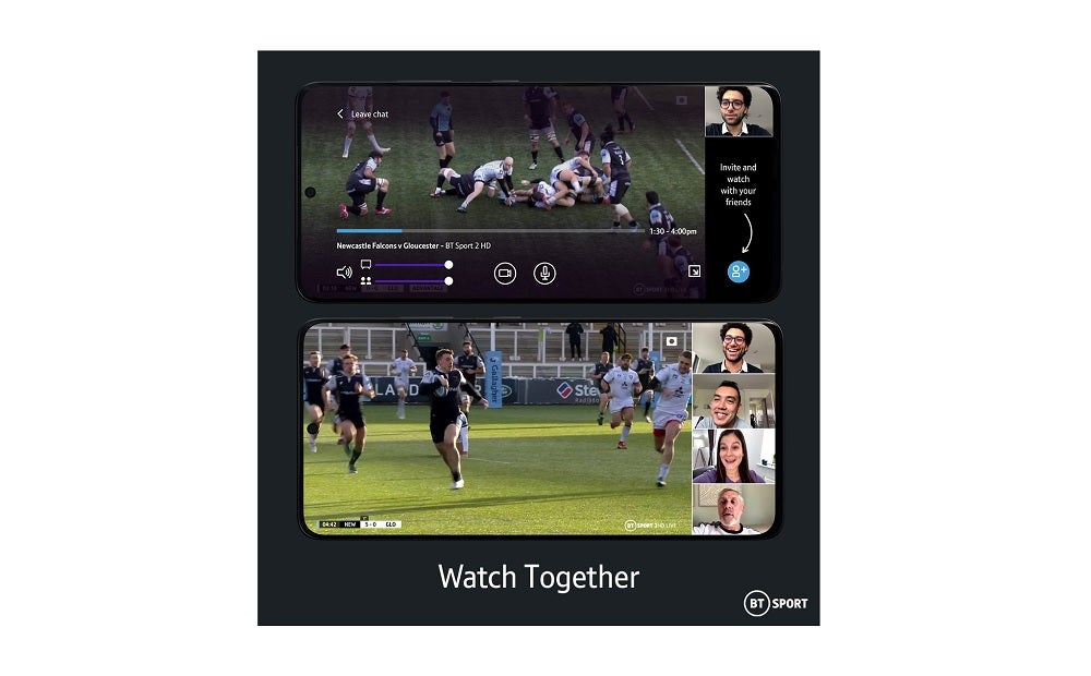 Watch Together feature on BT Sport app