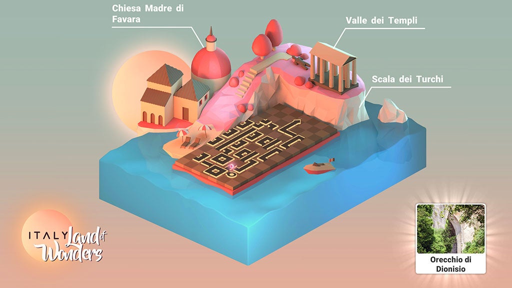 ITALY: Land of Wonders allows anyone to see the beauty of Italy through a puzzle game.