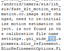 Code for Samsung camera on Google Pixel 6