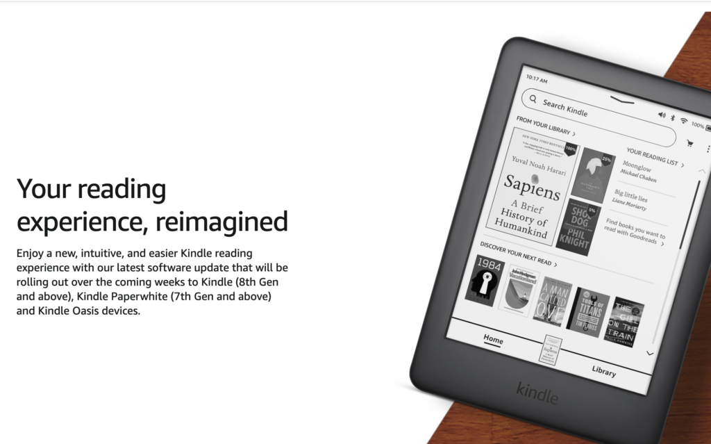 Kindle software update