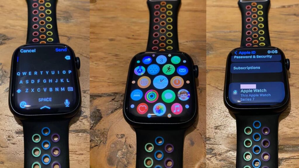 Apple Watch Series 7 leaked images