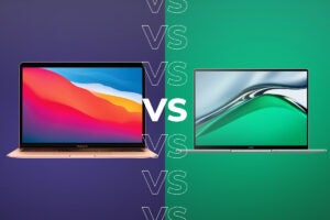 MacBook Air vs MateBook 14s