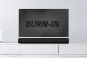 OLED burn in image retention