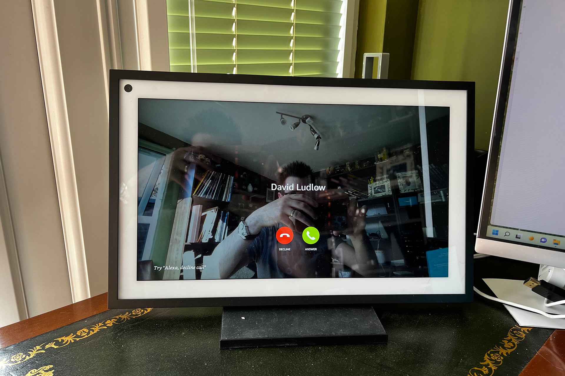 Echo Show in a video call