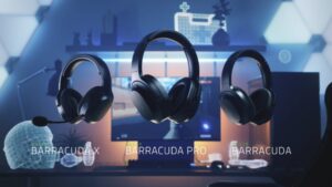 The new Barracuda line of gaming headsets