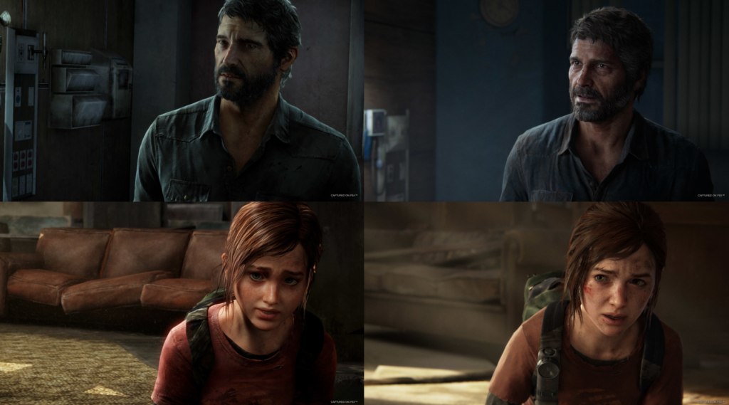 The Last of Us Part 1 compare