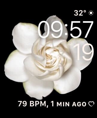 The home screen on my Watch 6